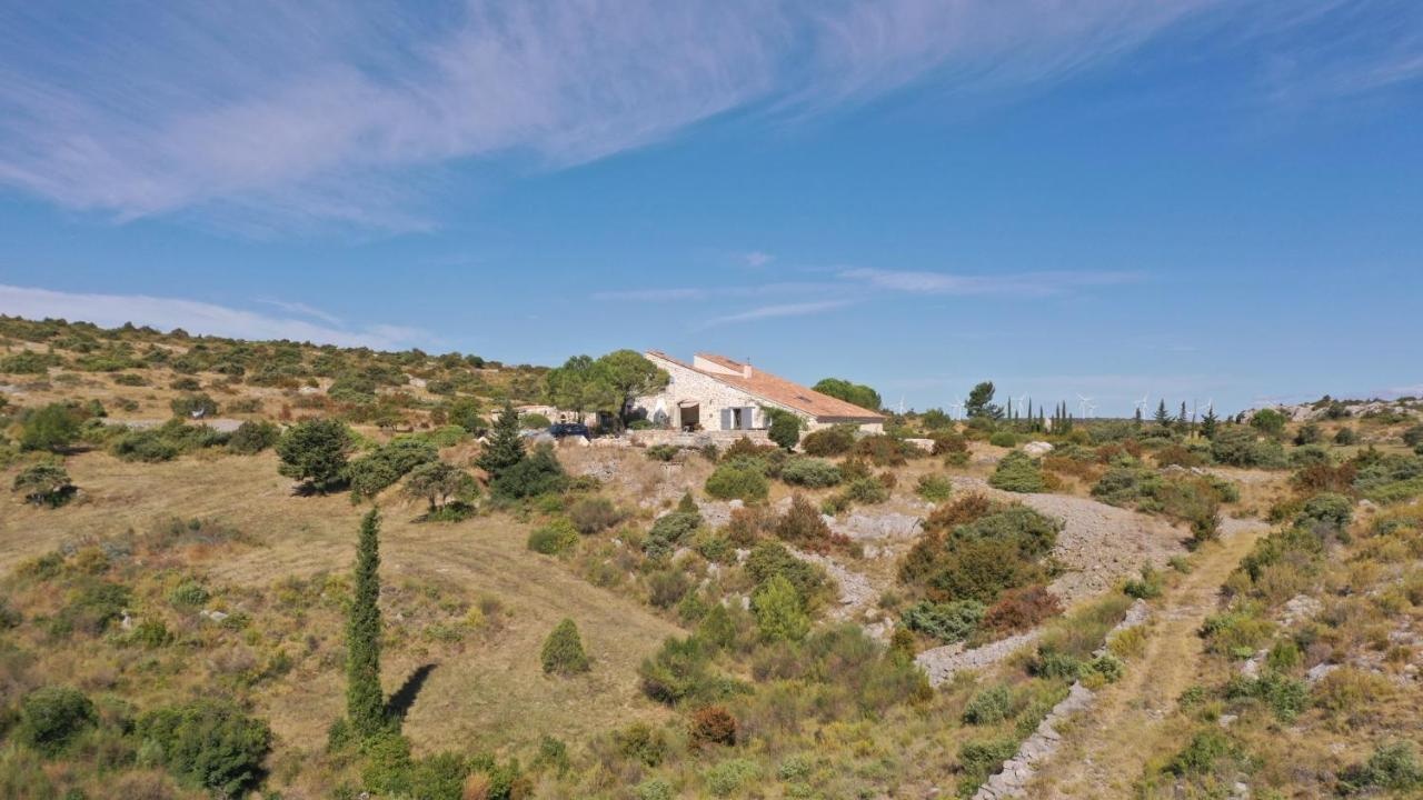 Вилла Domaine Castelsec Roquefort-des-Corbieres Экстерьер фото