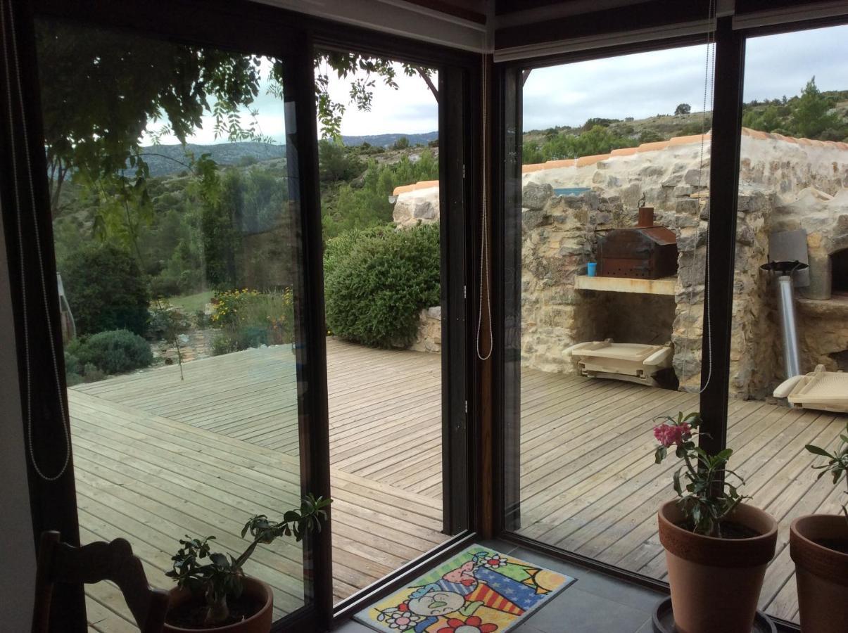 Вилла Domaine Castelsec Roquefort-des-Corbieres Экстерьер фото